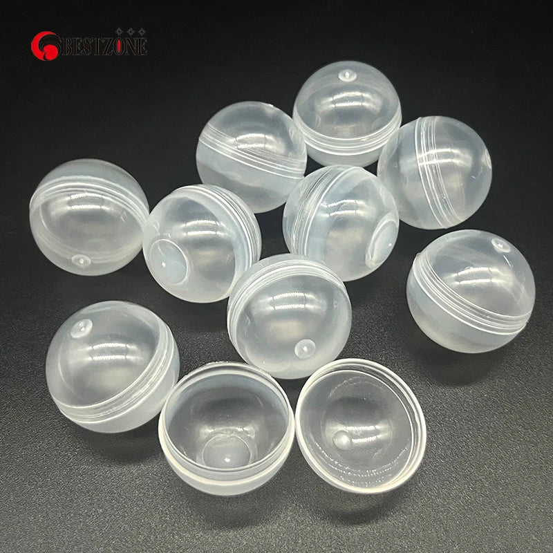 50Pcs 32MM 1.26Inch Empty Plastic Capsules