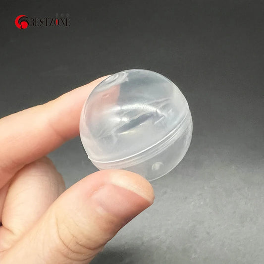 50Pcs 32MM 1.26Inch Empty Plastic Capsules